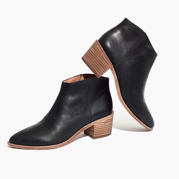 Madewell Shoes - Madewell Justine Boot in True Black